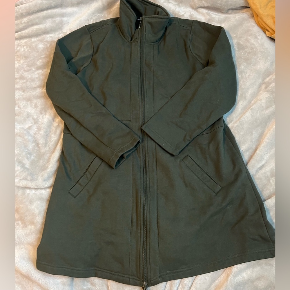 Torrid Soft Green Coat sz 1